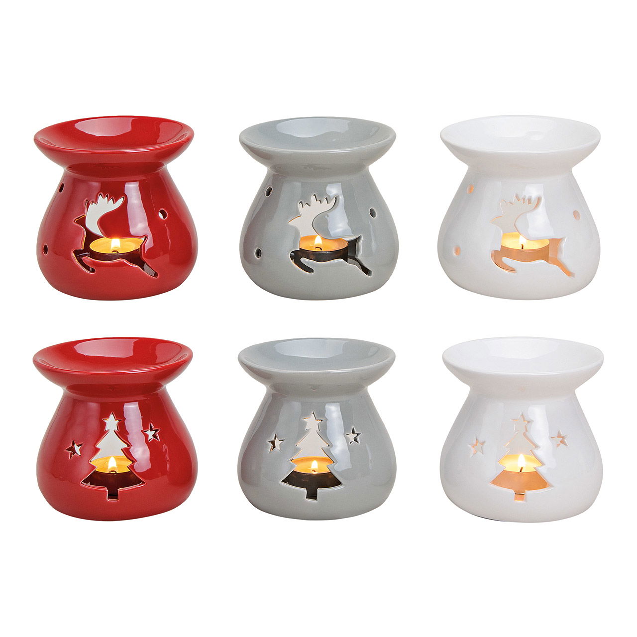 Tierfigur Duftlampe aus Keramik - Premium