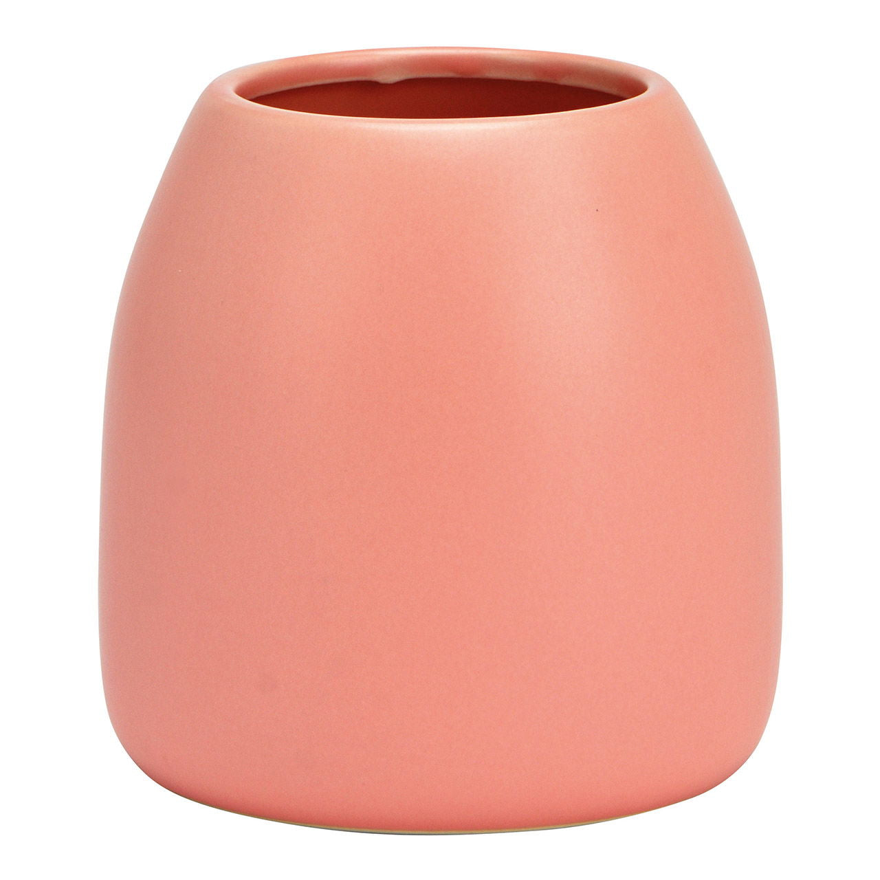 Vase Porzellan aus Keramik - Rosa - Unikat