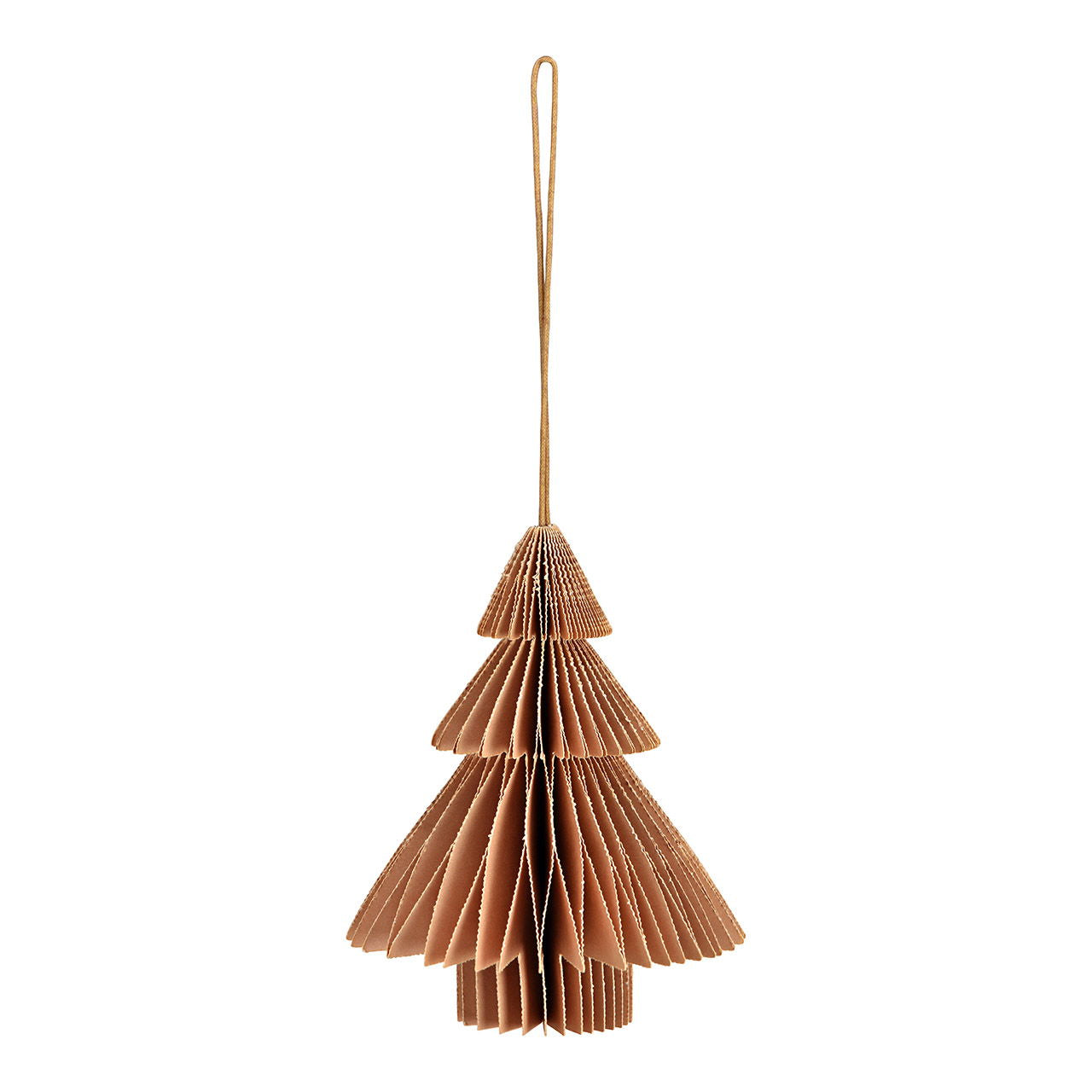 Weihnachtsdekoration Weihnachtshänger Beige - hochwertigem Material - Geschenk