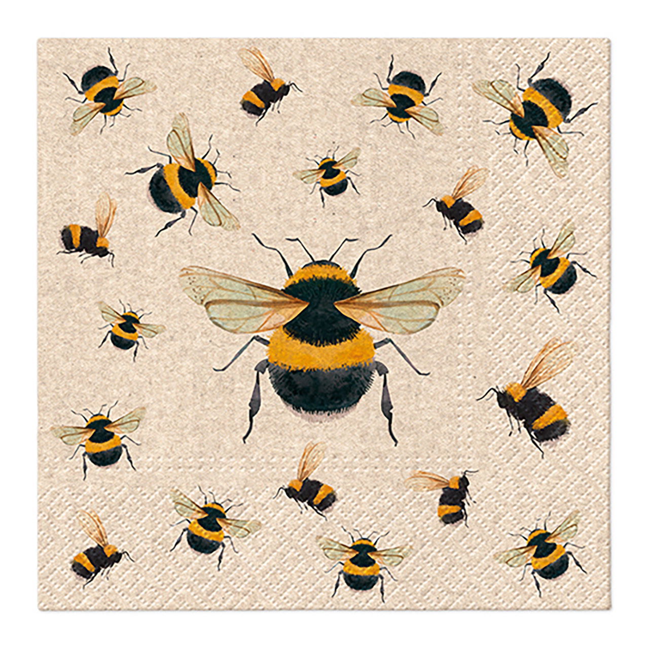 Exklusive Dekoobjekt Serviette aus hochwertigem Material - Schwarz - Kreative Gestaltung