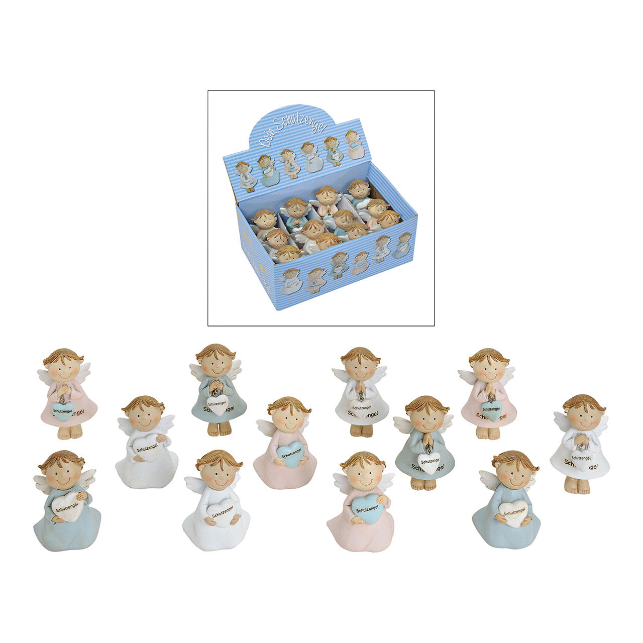 Tierfigur Schutzengel Weiß - Poly - Bestseller