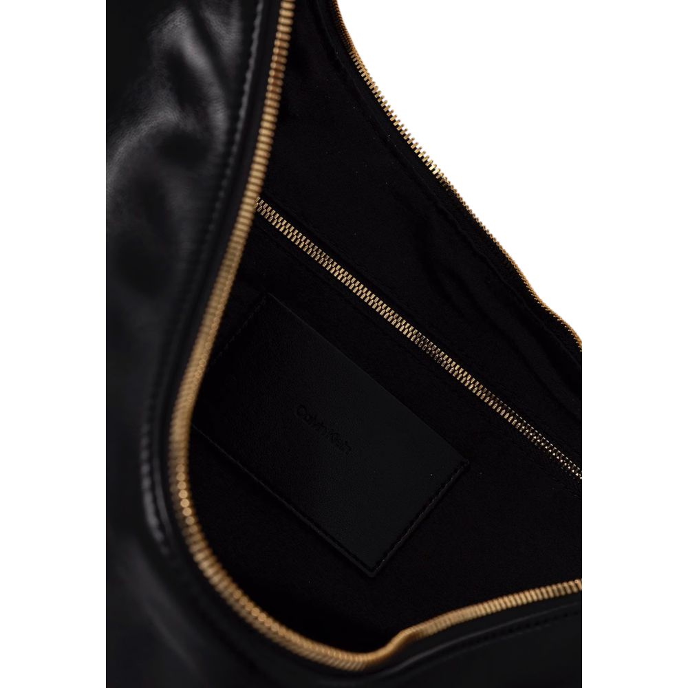 Calvin Klein Pinched Soft Crescent große Damentasche aus Polyethylen