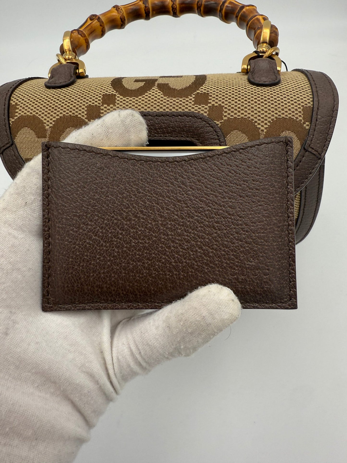 Gucci Bamboo 1947 GG Canvas Handtasche - Eleganz trifft Luxus