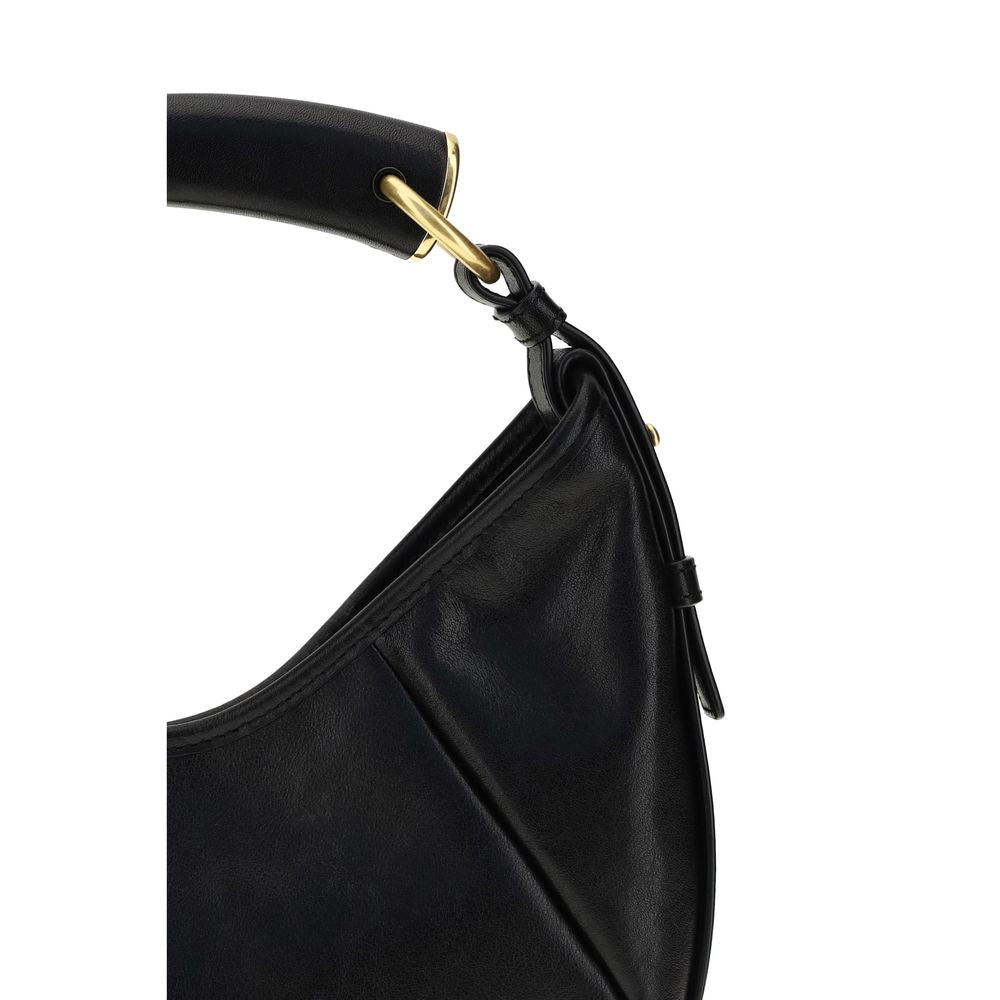 Saint Laurent Schwarze Bos Taurus Kalbsleder Umhängetasche - Eleganz für jeden Anlass
