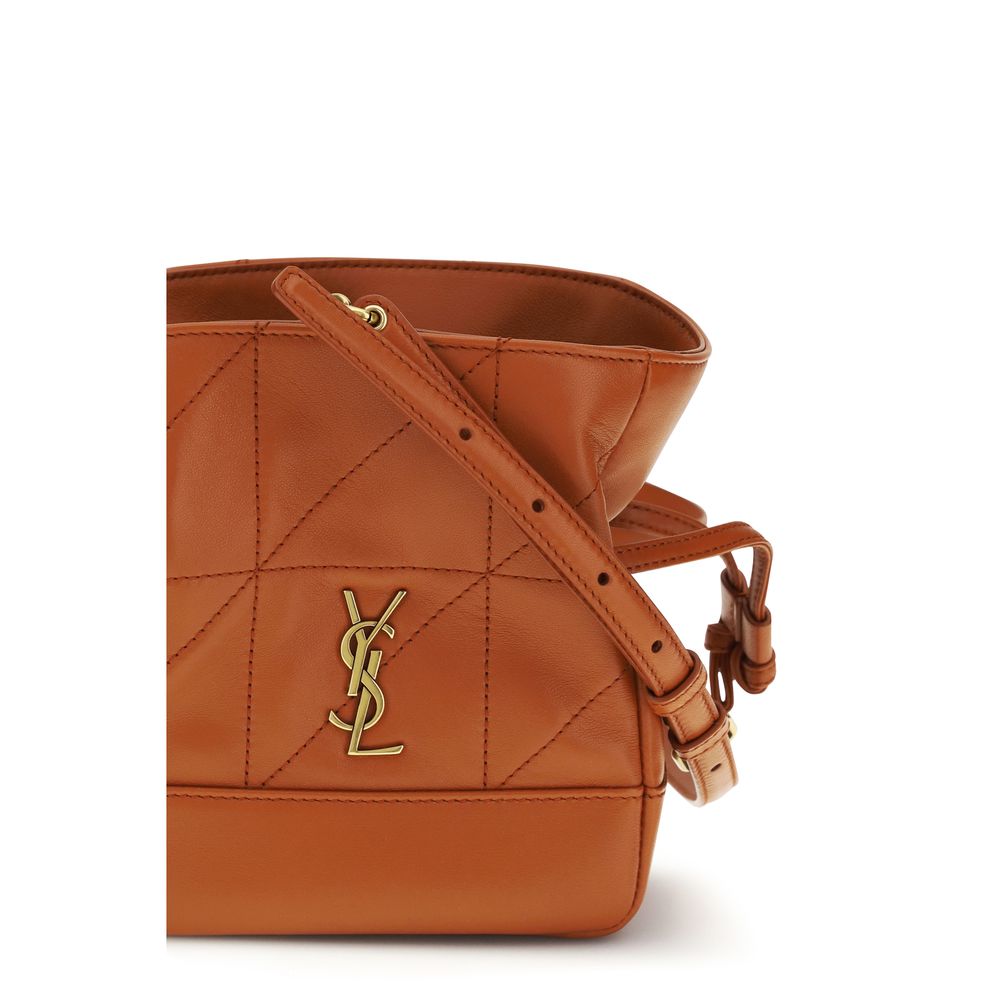 Saint Laurent Orange Lamm Ovis Aries Aries Clutch Bag – Elegante Mini Leder Clutch