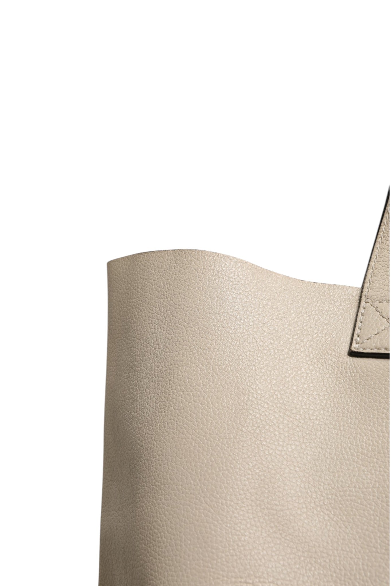 Weiße Web Sherry Logo Print Tote Bag