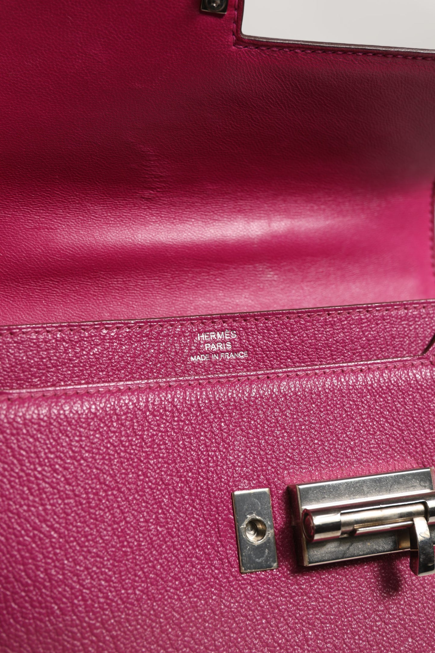 Mini Verrou Chaine Bag Chevre Mysore Magnolia