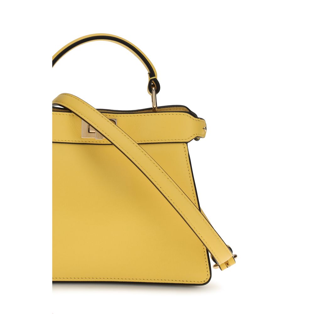 Schultertasche aus Kalbsleder Bos Taurus in Bicolor