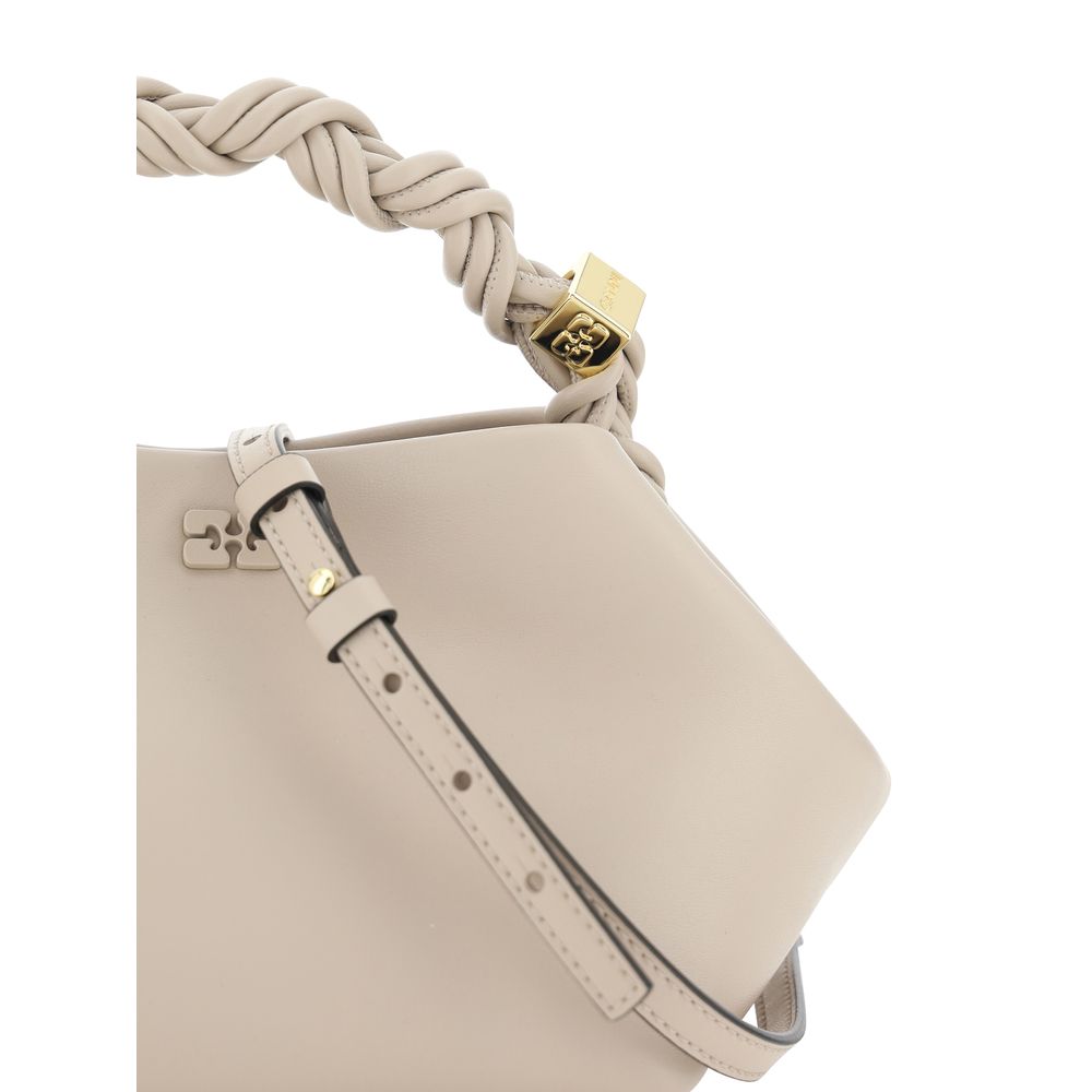 Elegante Ganni Bou Handtasche aus zertifiziertem recyceltem Leder