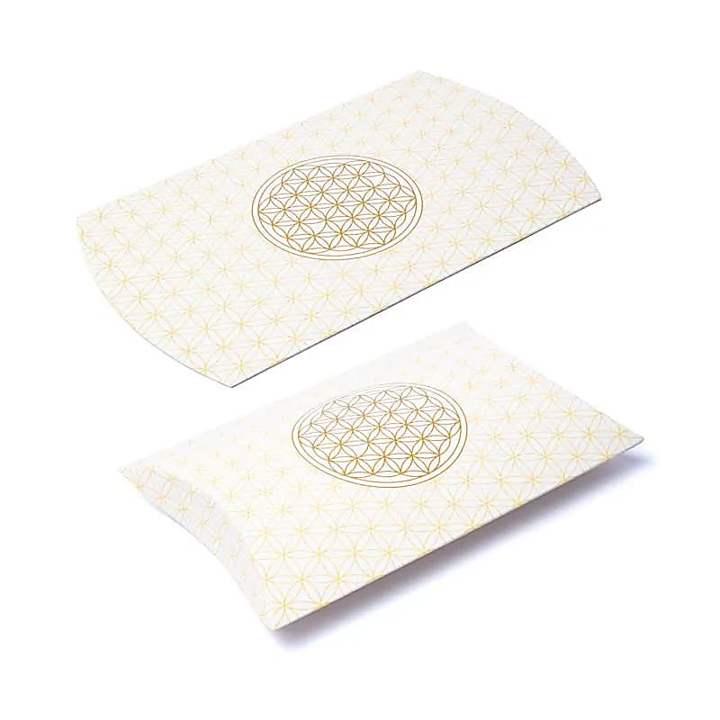Luxuriöse Pillow box M white
