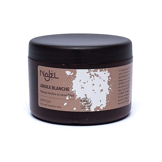 Natural Najel white clay powder