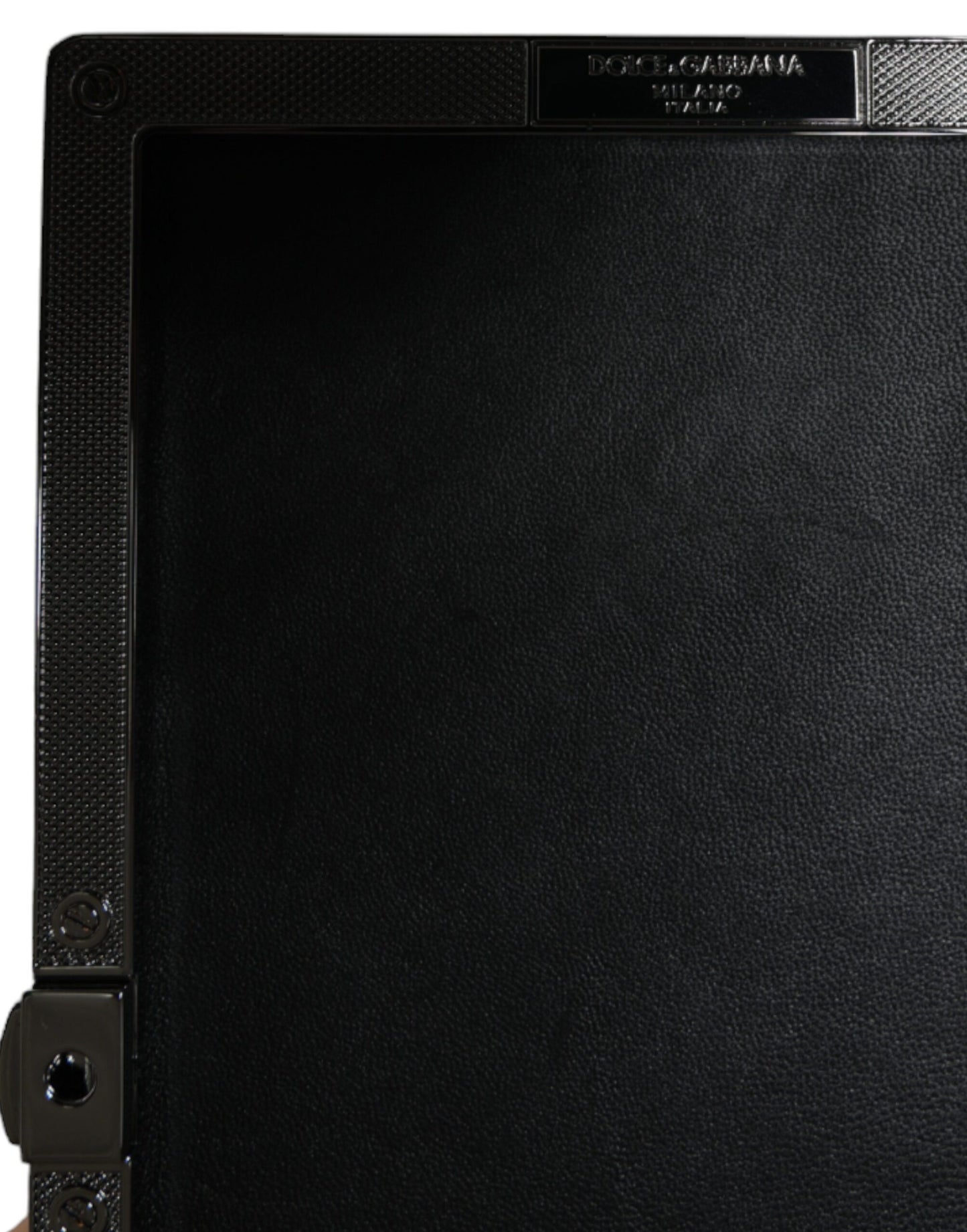 Dolce & Gabbana Schwarze Samt-Kristall-Kupplungs-Handtasche für elegante Anlässe