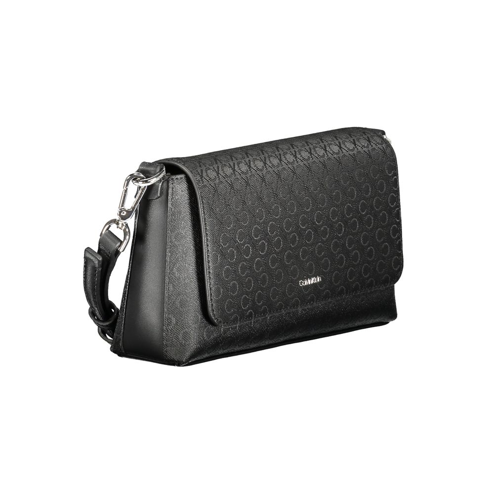 Calvin Klein Schwarze Polyester-Handtasche für Damen – Eleganz trifft Nachhaltigkeit