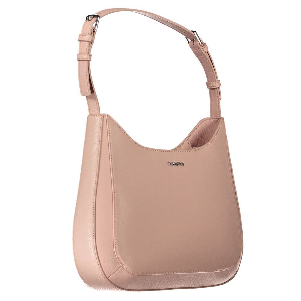 Calvin Klein Rosa Polyester Handtasche – Exquisite Eleganz für Damen