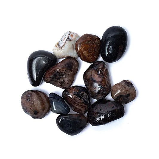 Luksusowe, czerwone, szlifowane kamienie agatowe