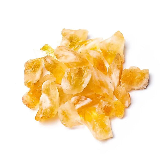 Ekskluzywny surowy cytryn (palony ametyst)