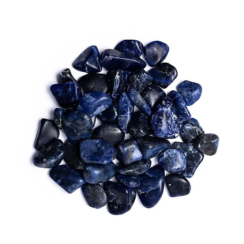 Stilvolle Sodalite tumbled stones A