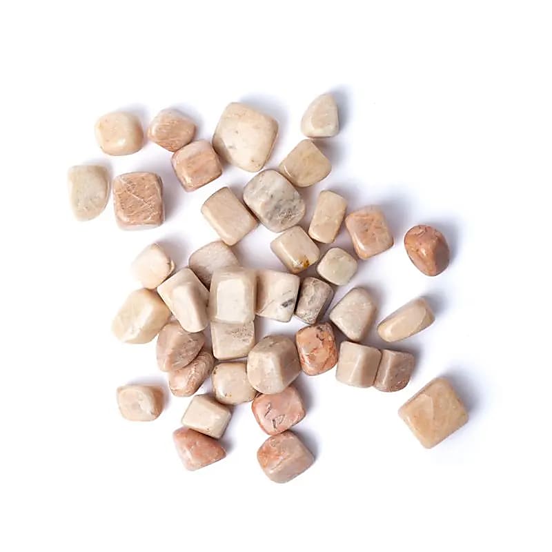 Handgefertigte Moonstone tumbled stones A