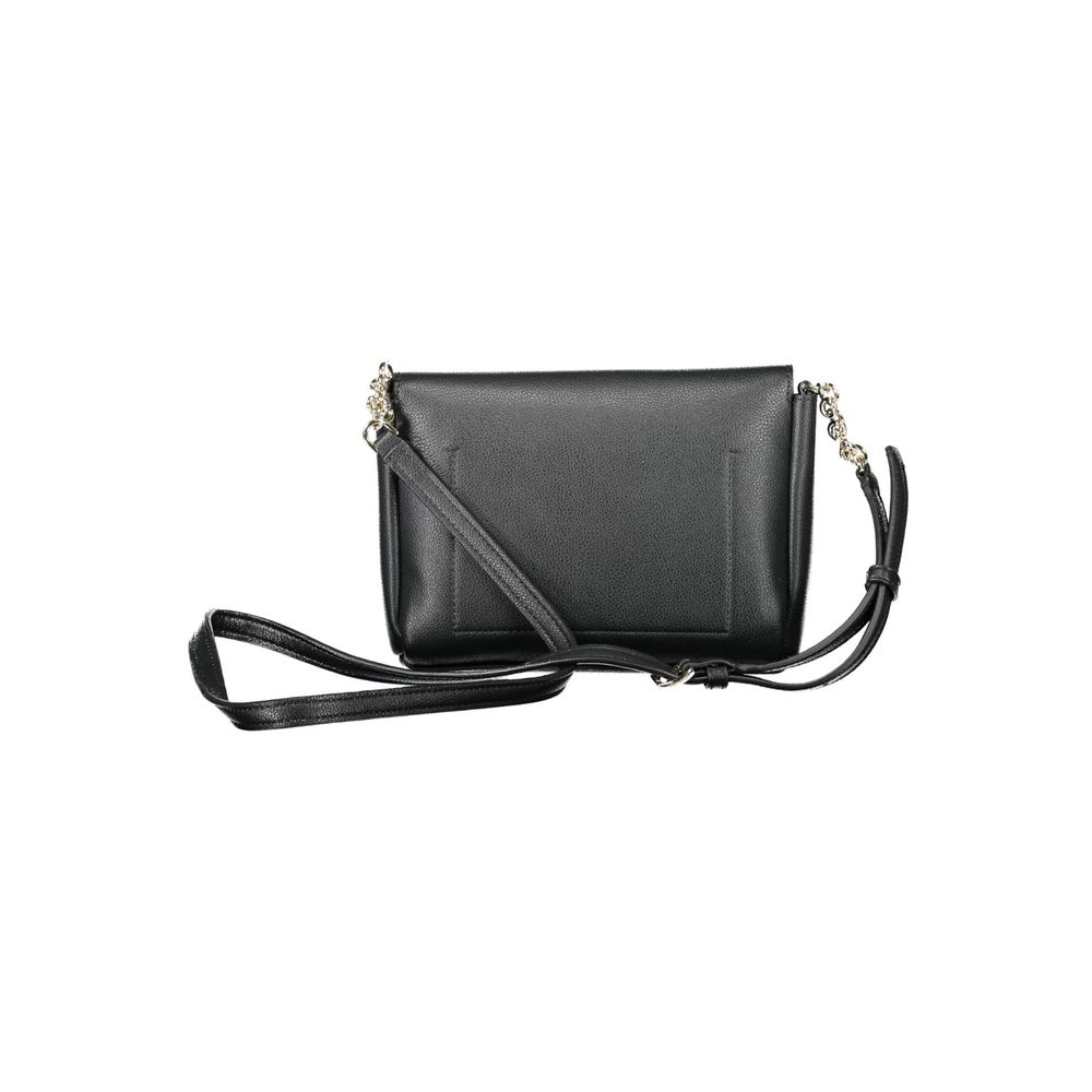 Calvin Klein Schwarze Polyethylen-Umhängetasche für Damen – Eleganz und Funktionalität vereint