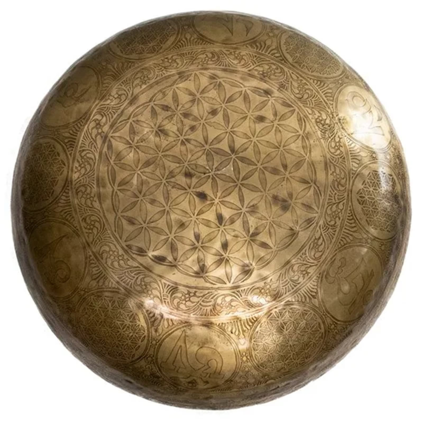 XXL Klangschale 50 cm – 8-Metalle Handgehämmert – Chakra & Klangbad aus Nepal
