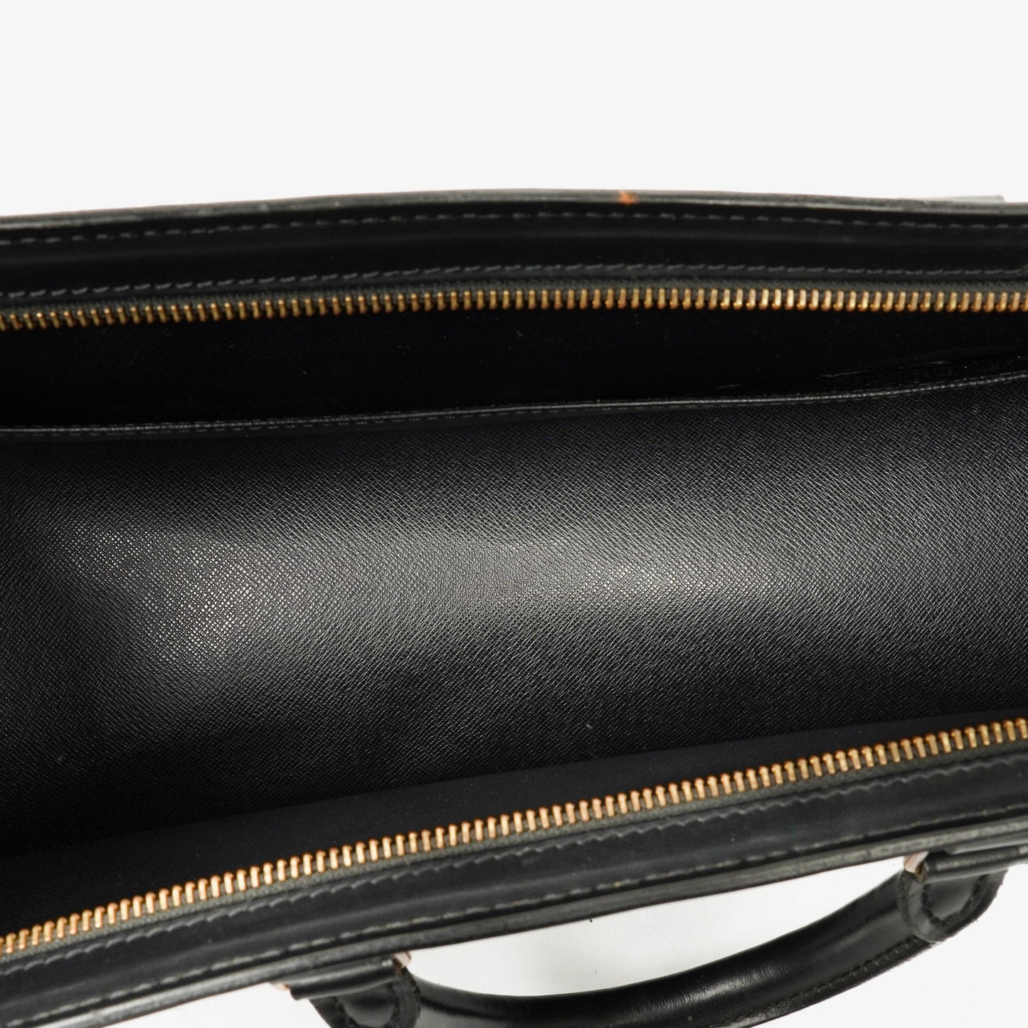 Louis Vuitton Sac Triangle Tasche aus schwarzem Epi Leder