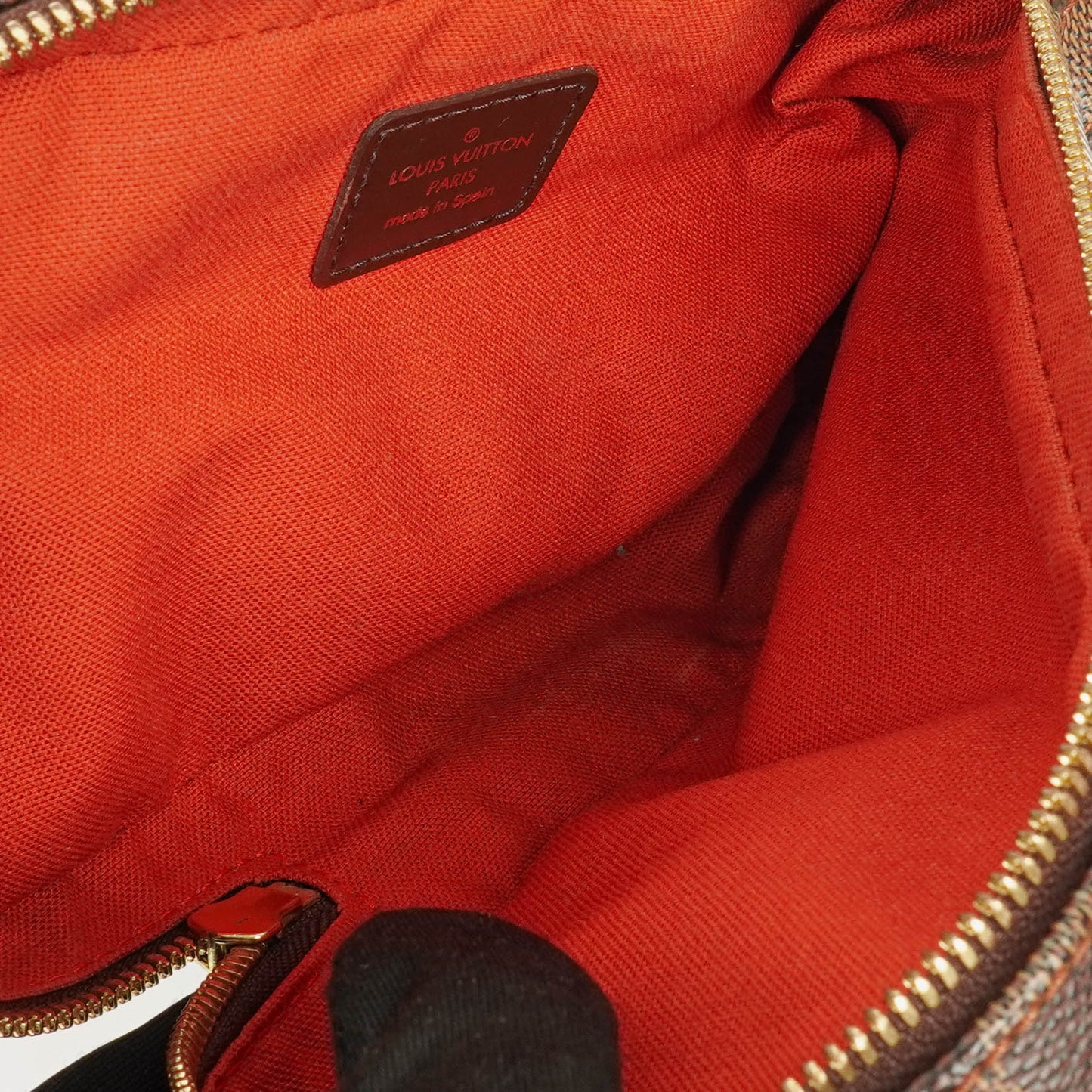 Louis Vuitton Geronimos Gürteltasche aus braunem Damier Ebene Canvas