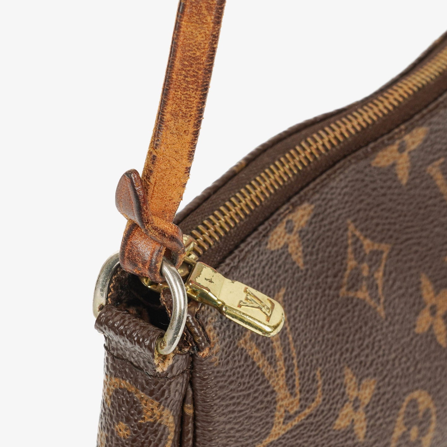 Louis Vuitton Pochette Accessoires Monogram Canvas Clutch-Handtasche