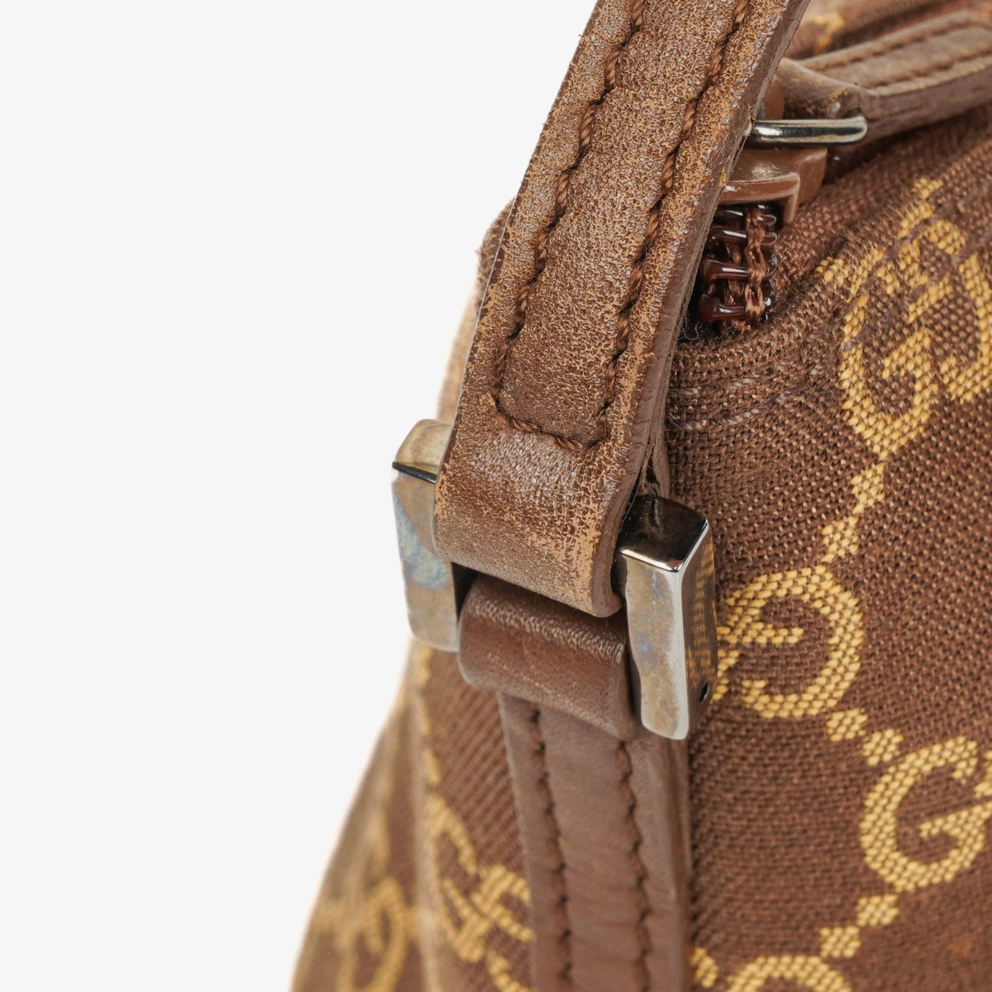 Gucci Mini Baguette Pochette Boat Tasche mit GG Monogram