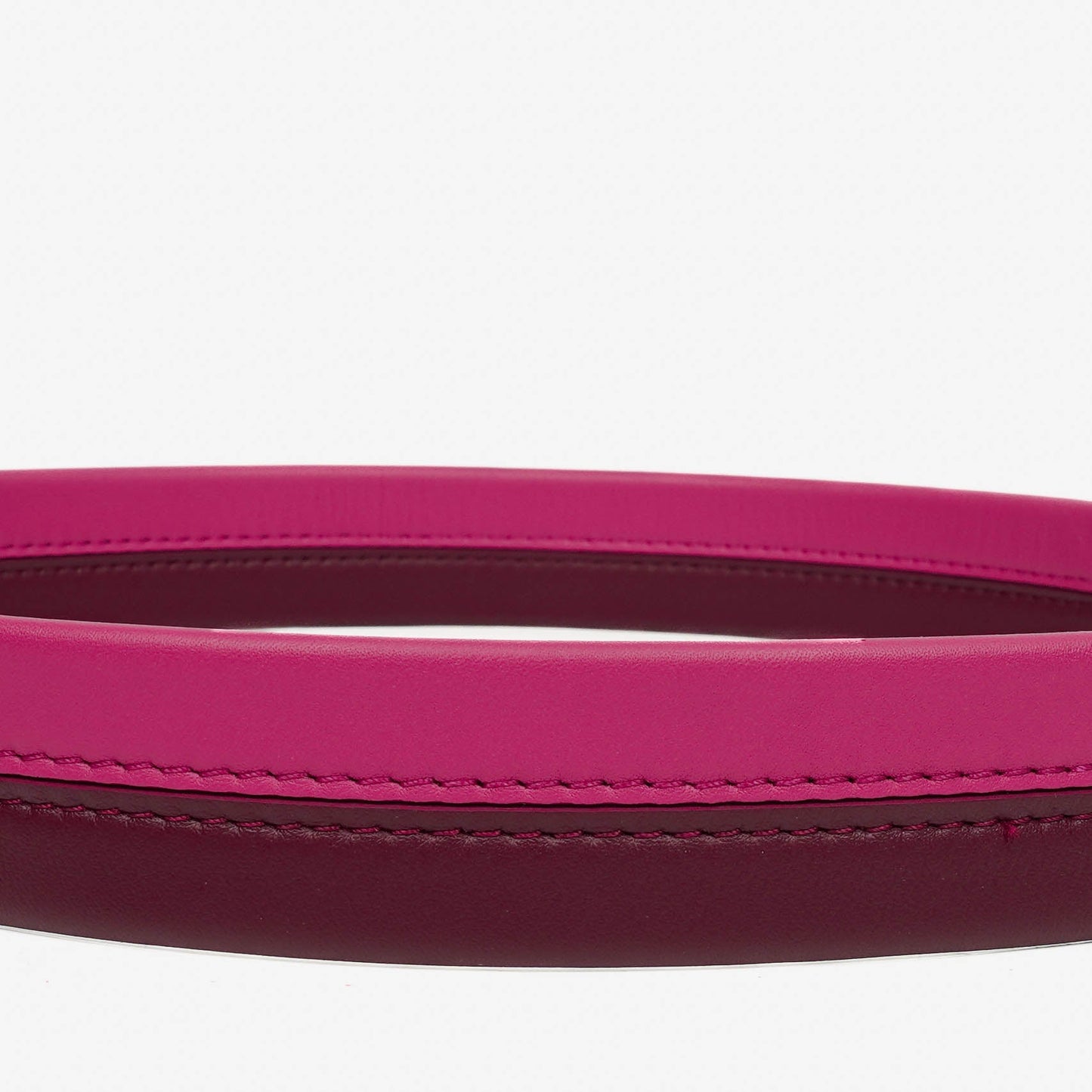 Louis Vuitton Cluny BB Schulterriemen aus bordeaux-fuchsia Kalbsleder