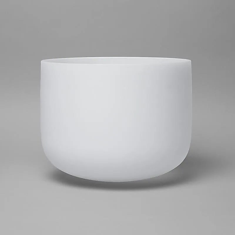 Klangschale Kristall F-Ton 432 Hz -- 35 cm