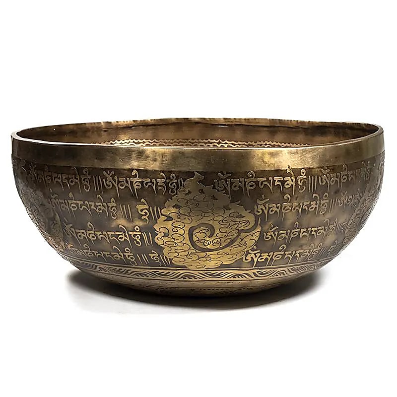 Handgefertigte Singing Bowl Flower of