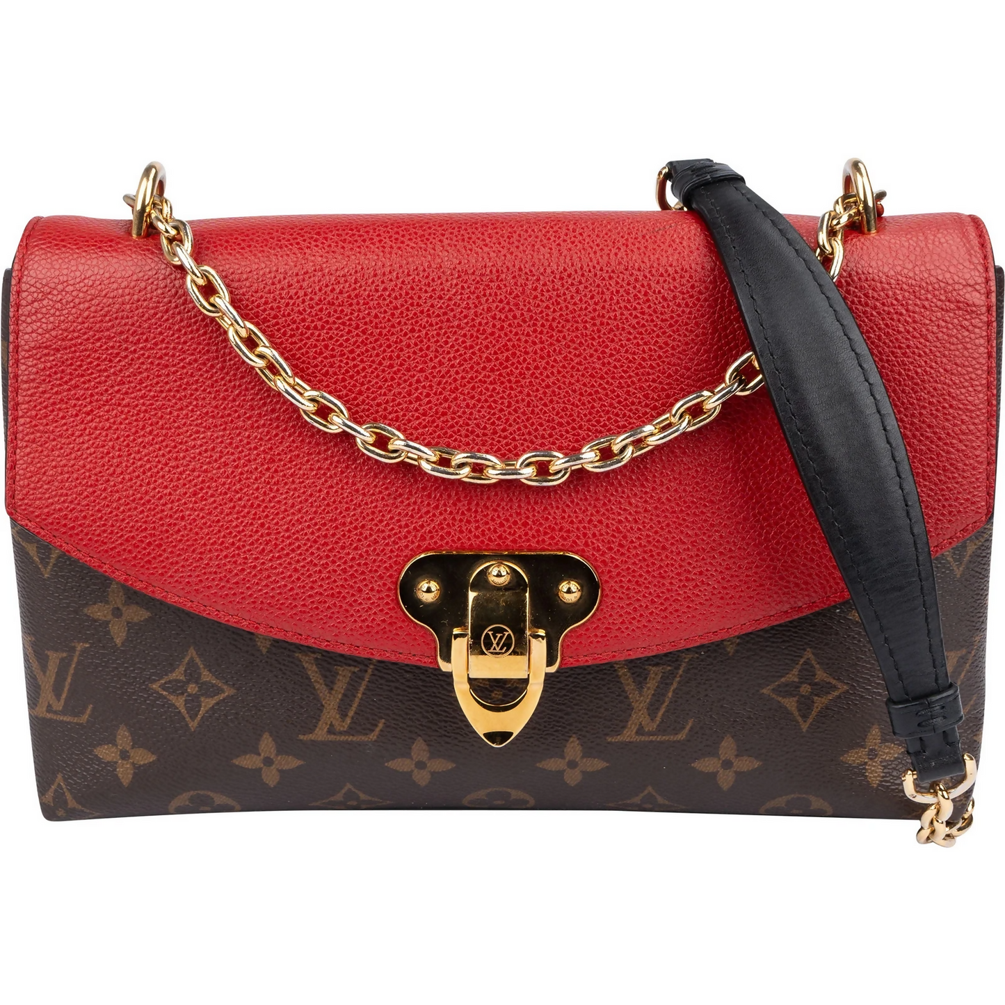 Louis Vuitton Saint Placide Handtasche aus Leder – Multicolor