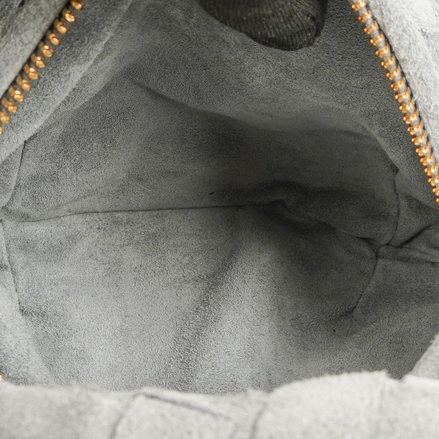 Bottega Veneta Mini Jodie Tasche aus Thunder-Wildleder mit Intrecciato-Flechtung