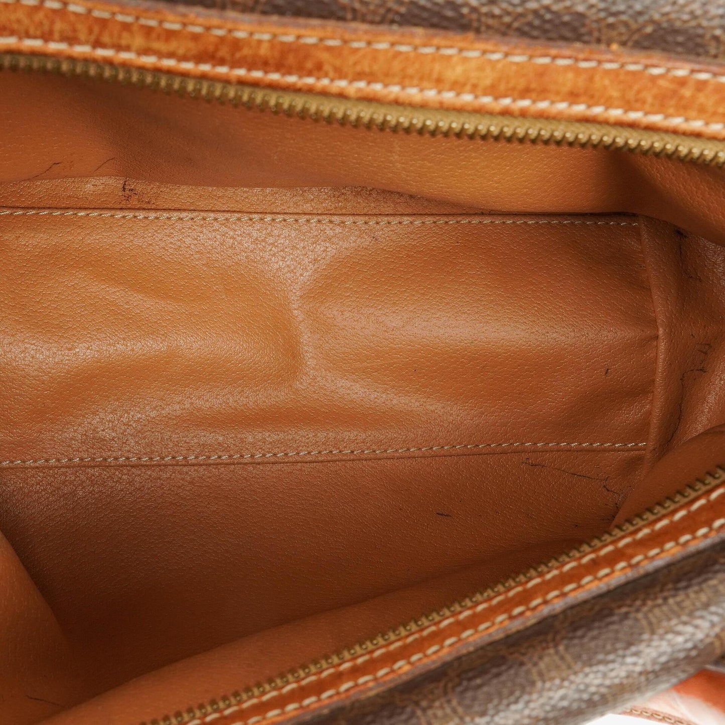 CELINE Macadam Boston Tasche aus beschichtetem Canvas