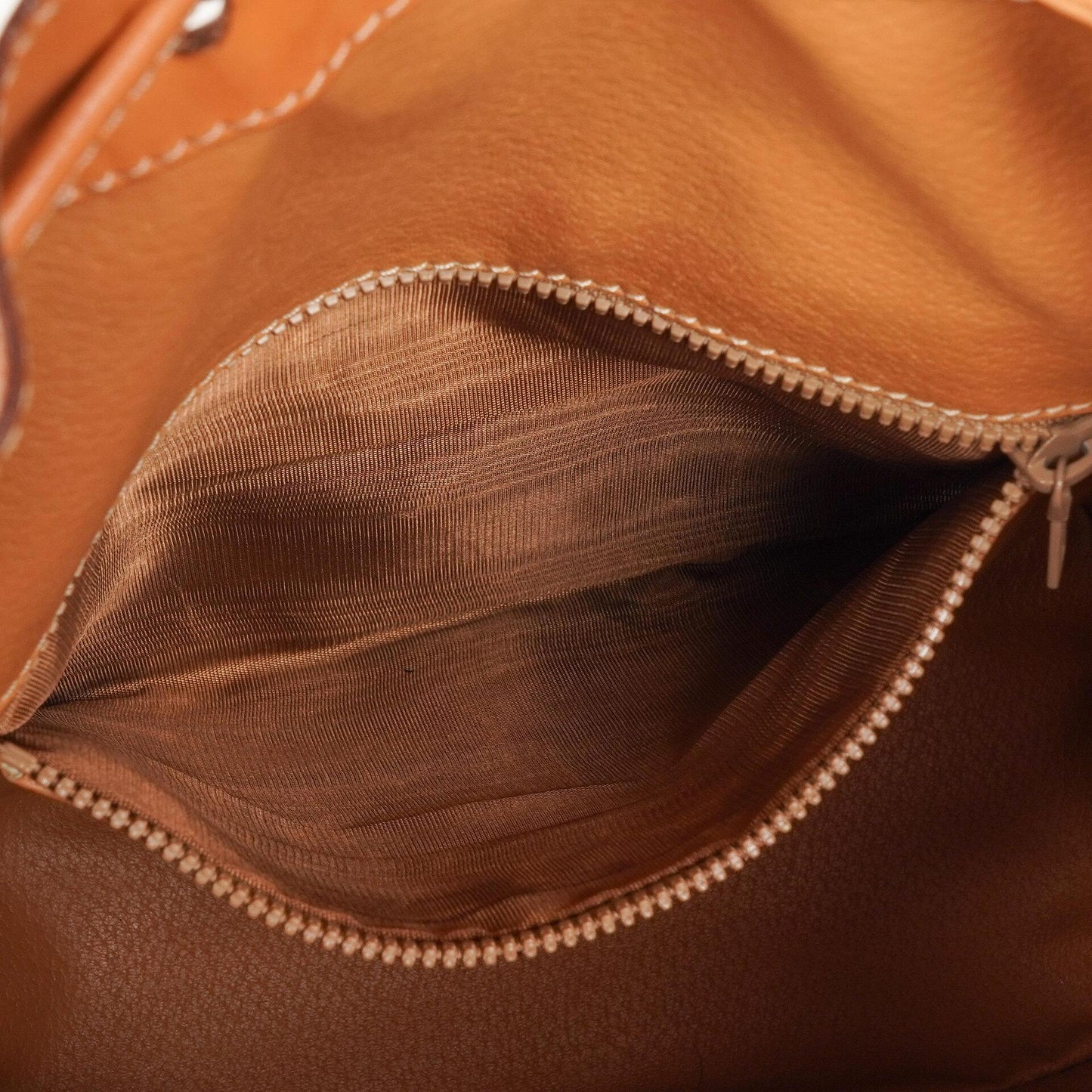 Celine Vintage Macadam Triomphe Braune Zugband Bucket Bag Sehr gut
