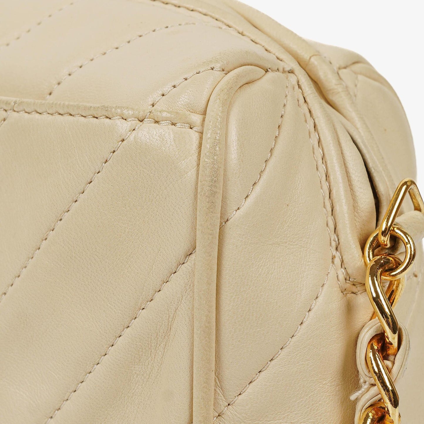 Chanel Kamera Quaste Leder Vordertasche Umhängetasche