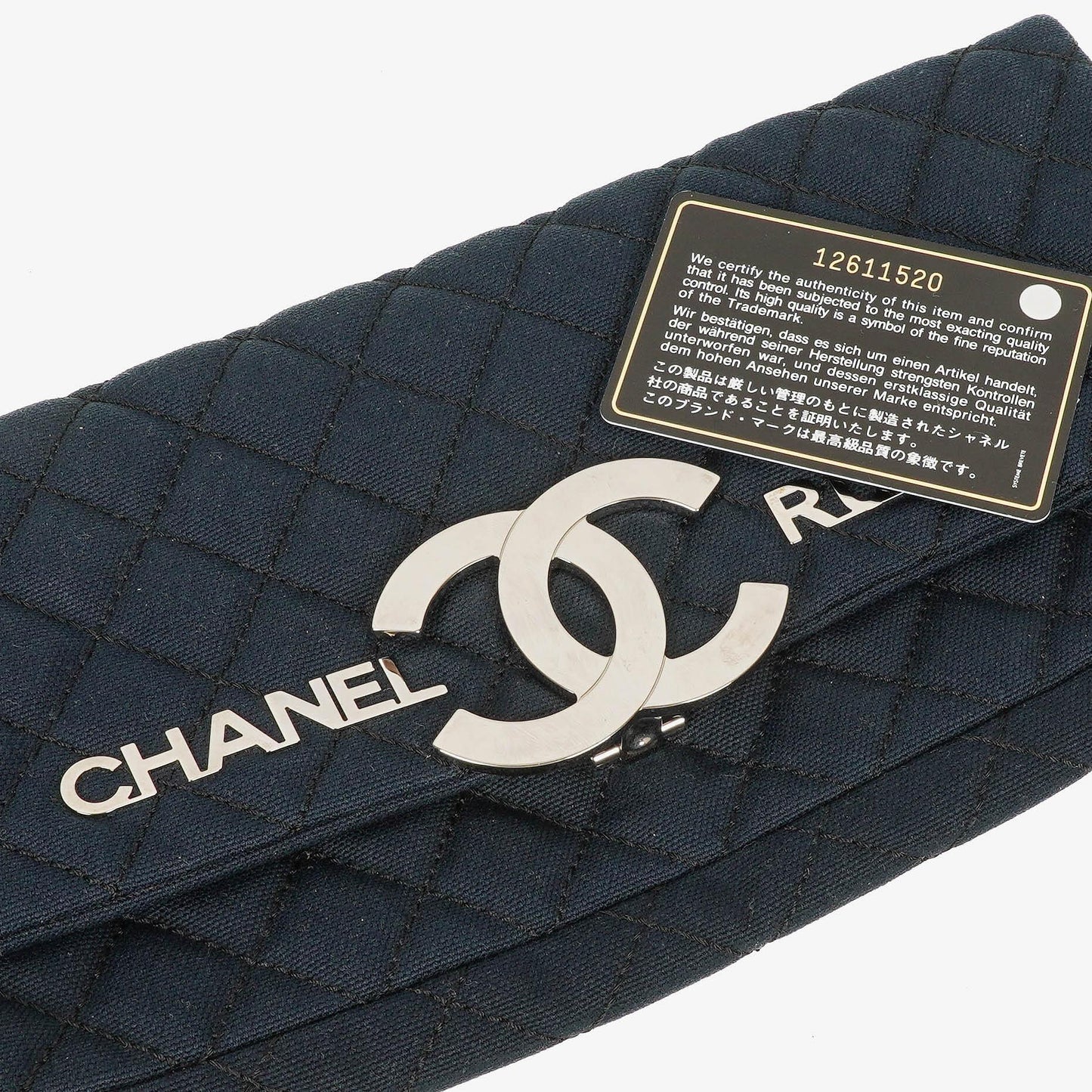 Chanel Cruise Line Clutch in Navy
