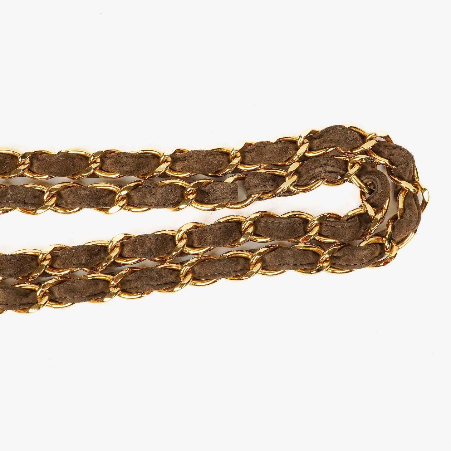Chanel Jumbo CC Vertical Flap Bag aus gestepptem Wildleder mit 24K vergoldeter Hardware