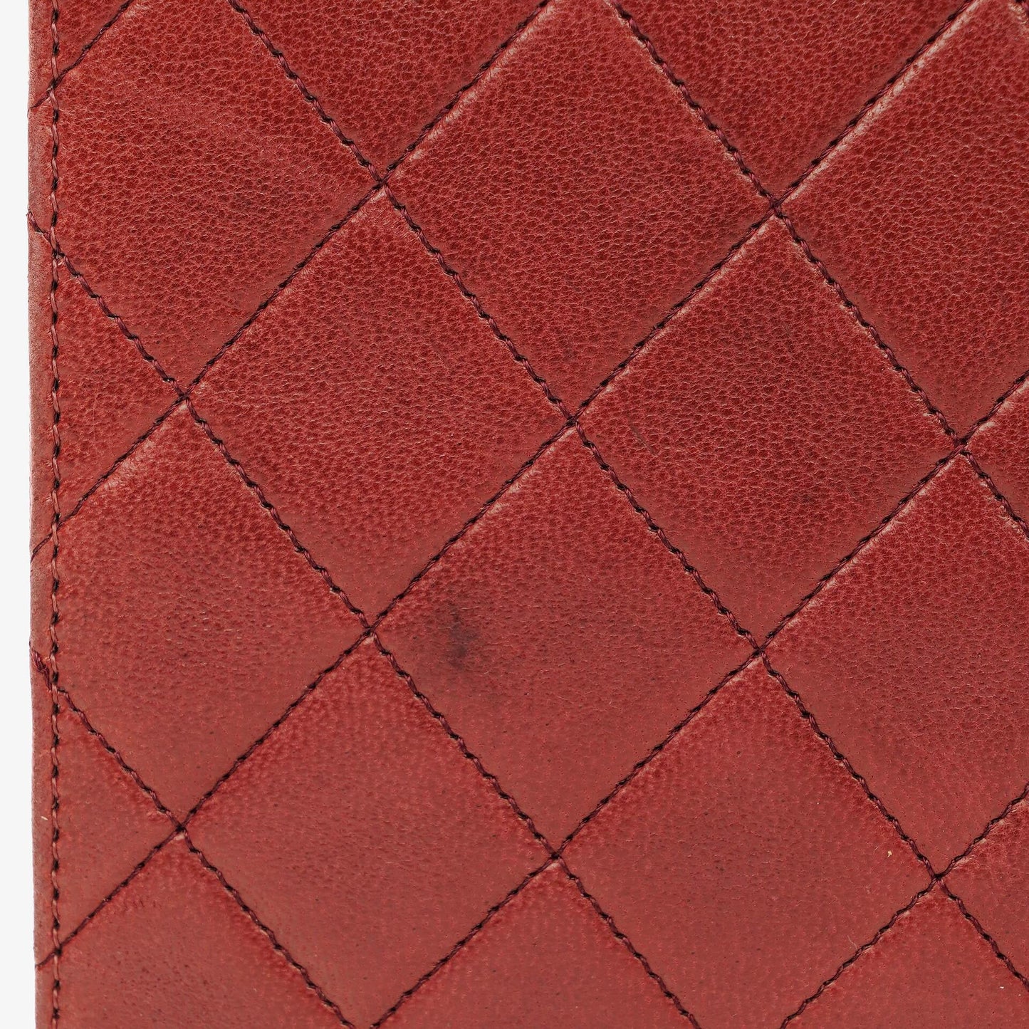 Chanel Medium Classic Single Flap Tasche aus burgunderrotem gestepptem Lammleder mit goldfarbener Hardware