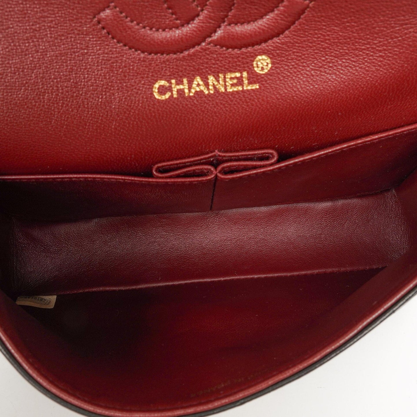 Chanel Vintage Classic kleine Double Flap Tasche aus schwarzem gestepptem Lammleder mit 24K vergoldeter Hardware, 1989-1991