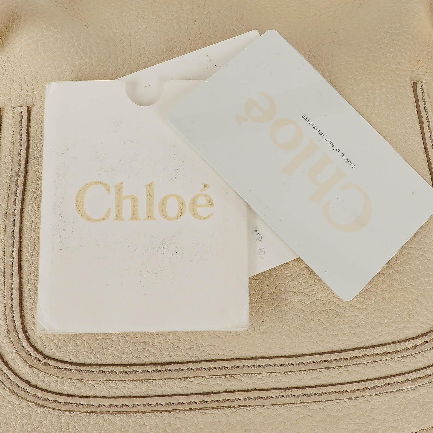 Chloé Marcie Medium Satchel aus Leder