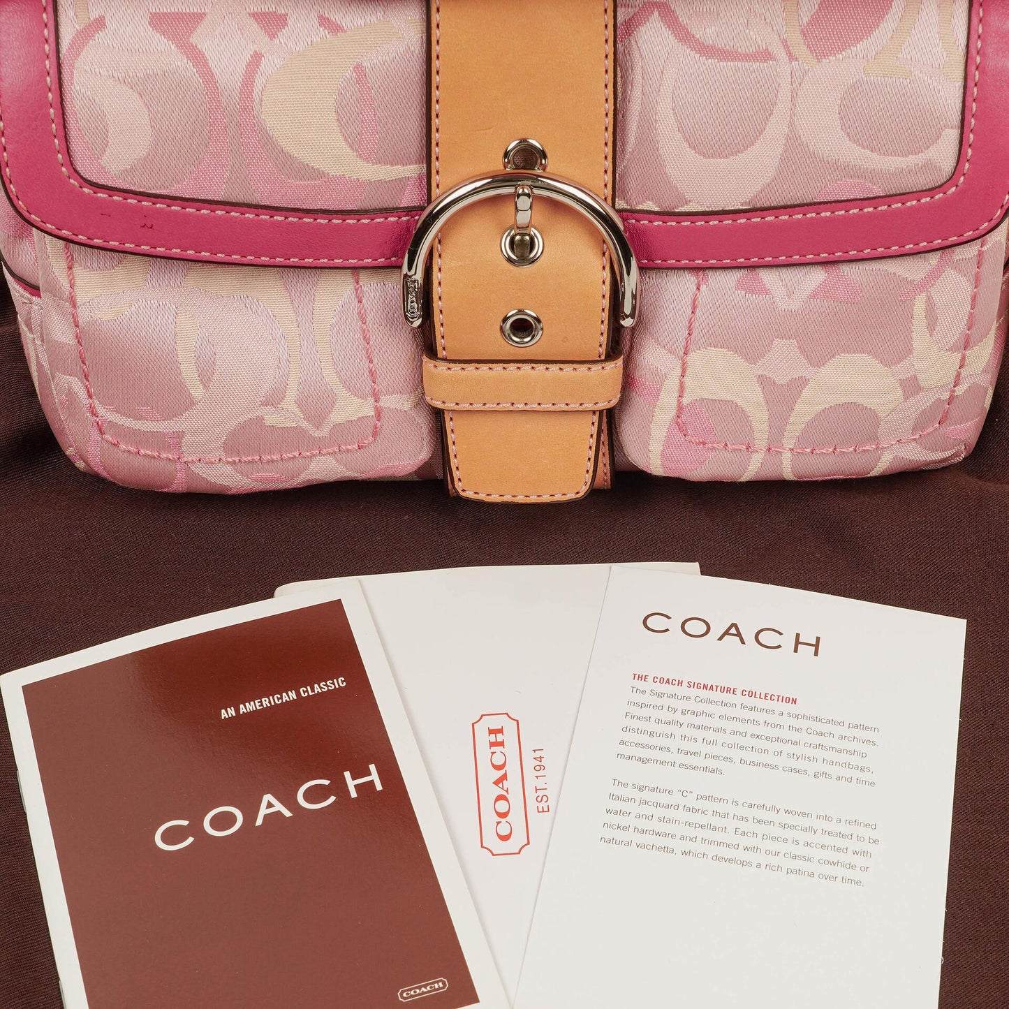 Coach Soho Schultertasche in Rosa