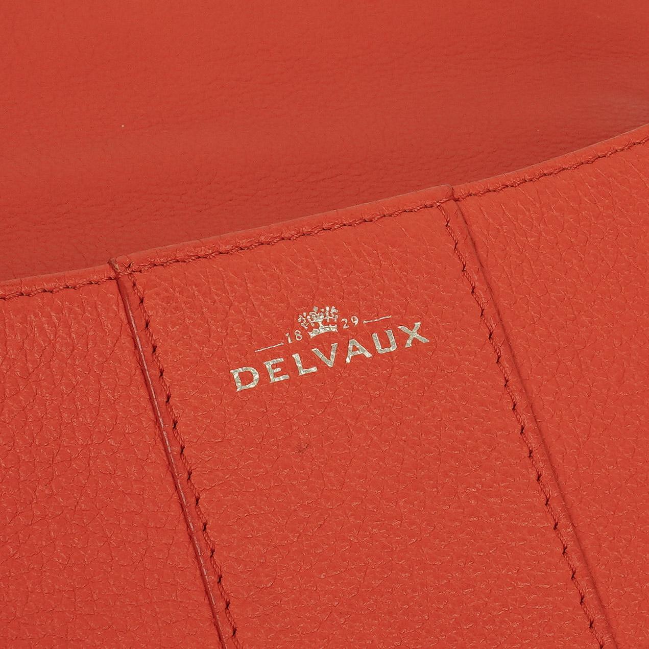 Delvaux Brillant MM Sellier Handtasche in Sunset