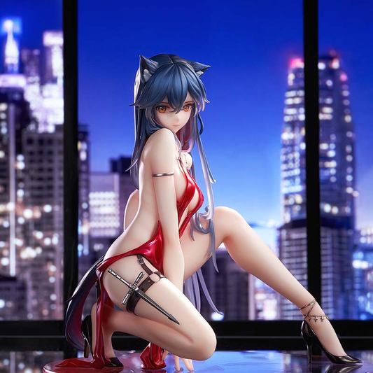 Oszałamiająca figurka anime z PVC w uwodzicielskiej pozie