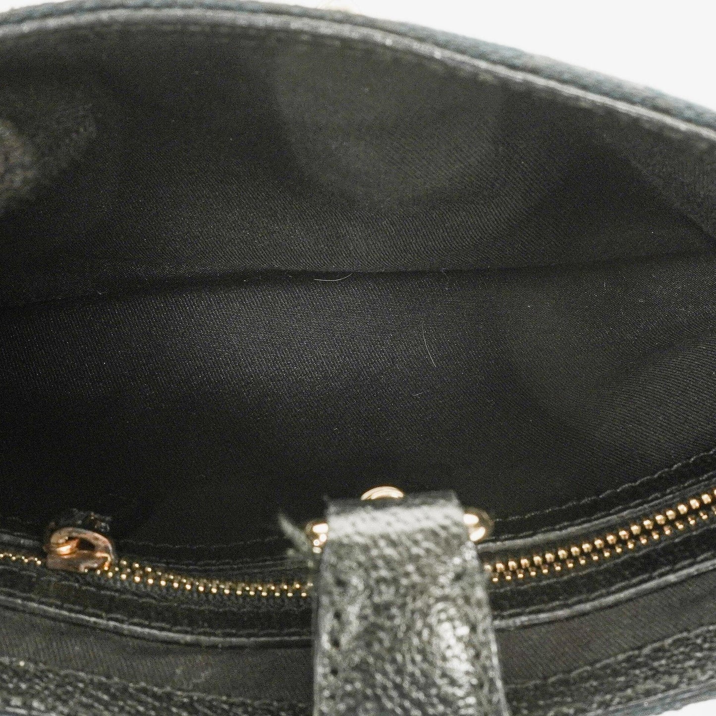 Gucci Schwarzes Canvas und Leder Mini Jackie Vintage Schultertasche