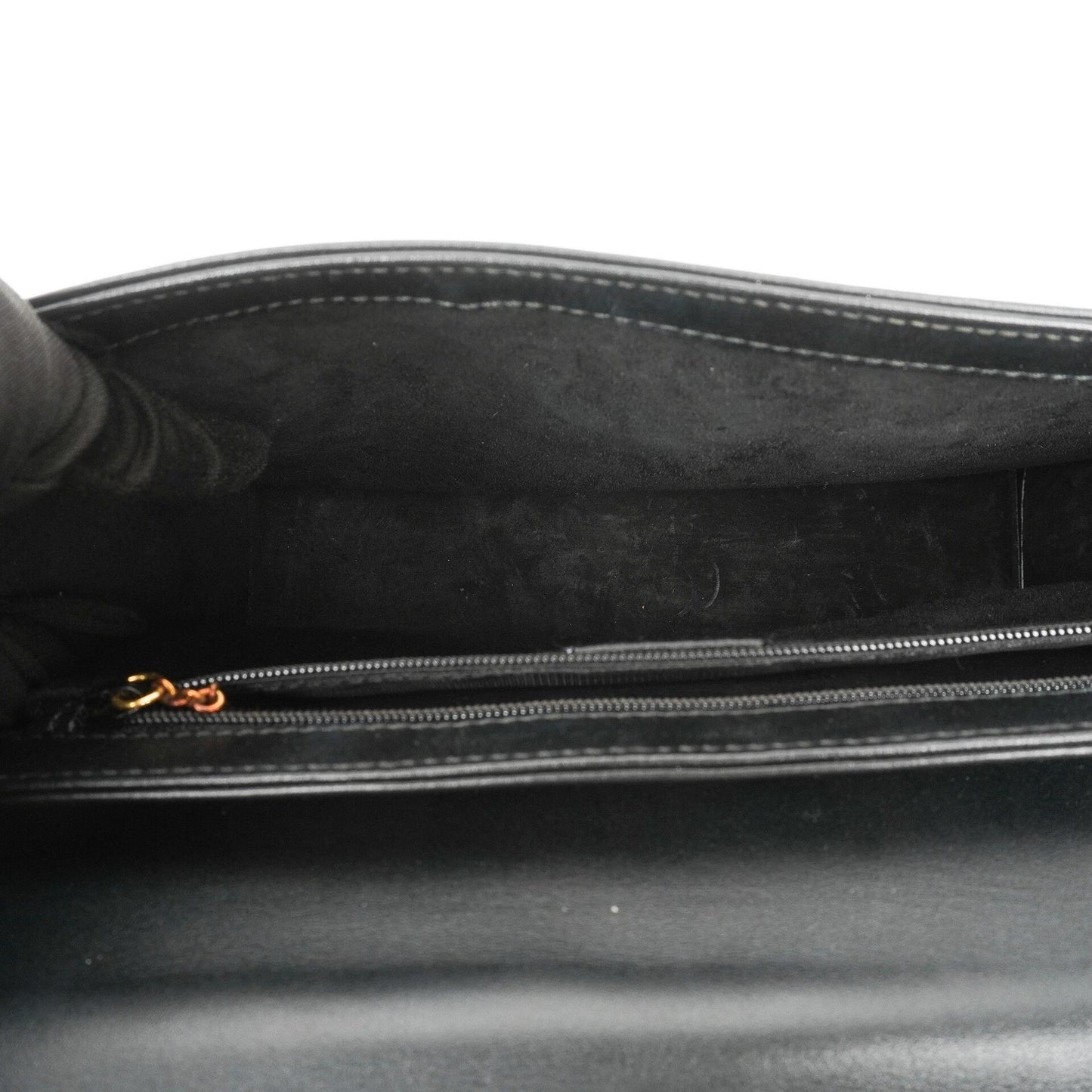 Gucci Schultertasche aus schwarzem Leder