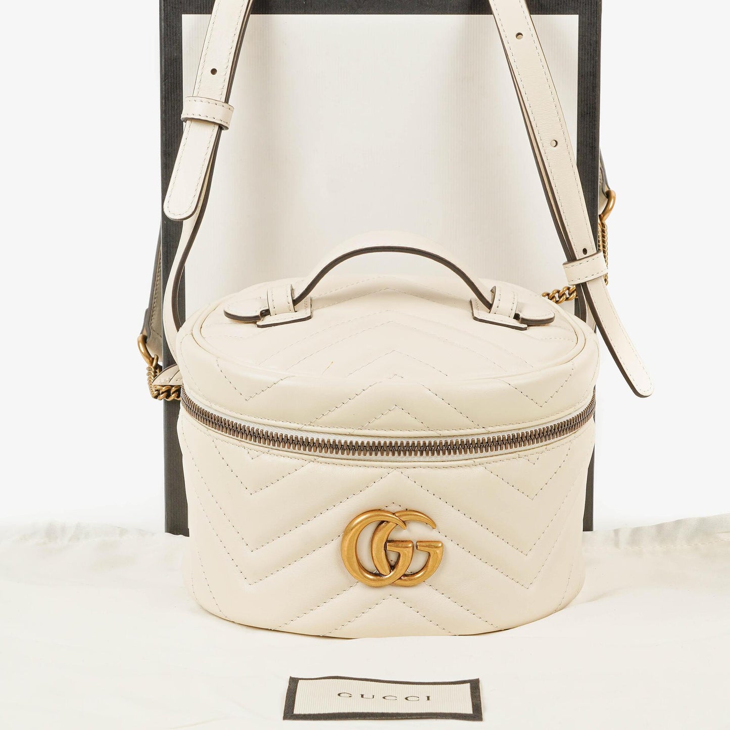 Gucci GG Marmont runder Rucksack