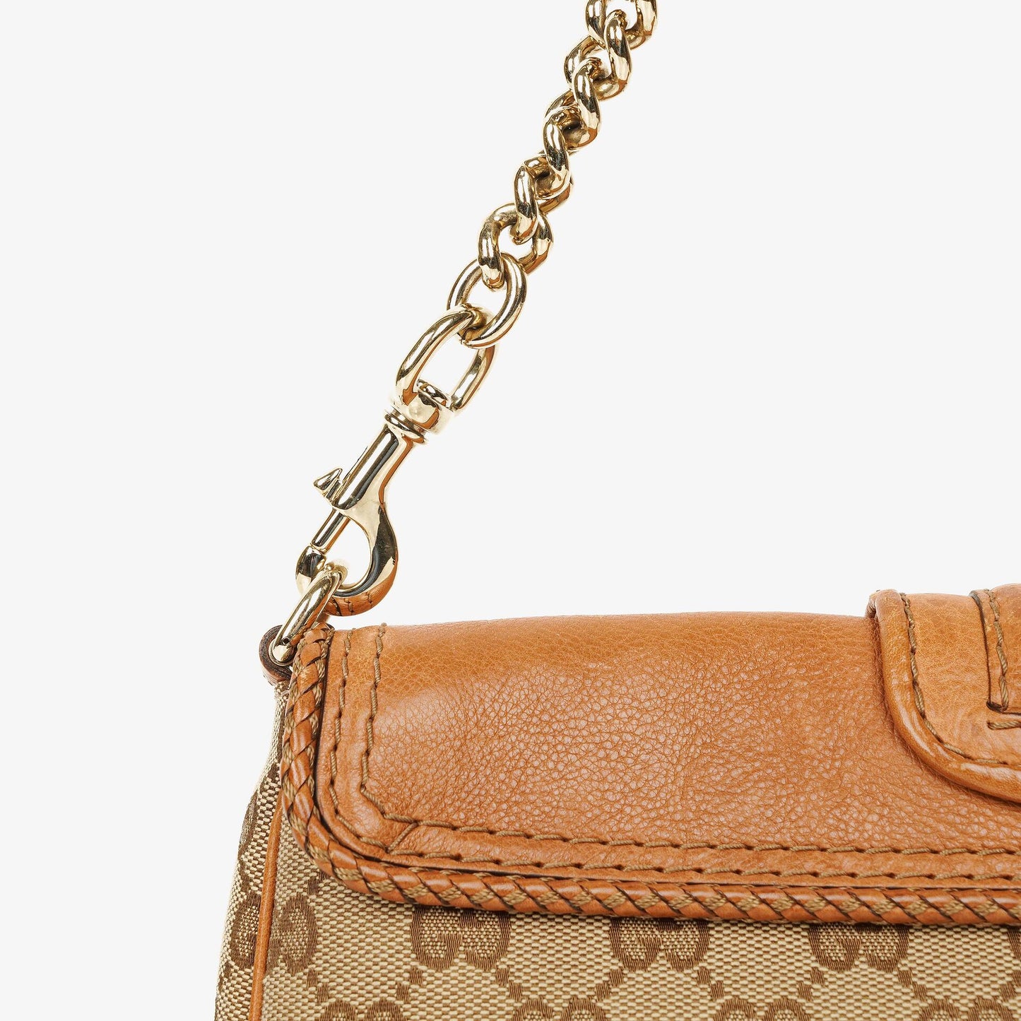 Gucci Marrakech Abendtasche aus beige-braunem GG Canvas