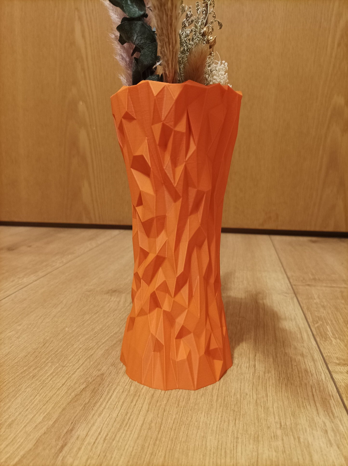 Moderne 3D Vase in Geometrischer Eleganz