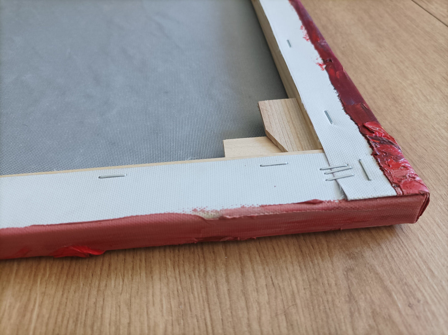 Handarbeit: Abstraktes Öl Gemälde Kunstwerk Erotik Paar